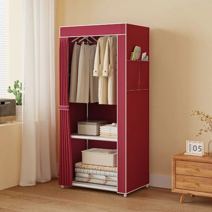 Foldable Clothing Hanger Large Capacity Dustproof Furniture