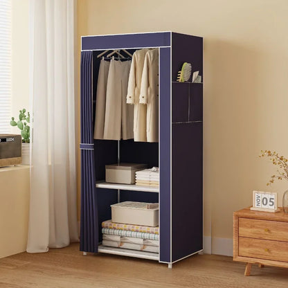 Foldable Clothing Hanger Large Capacity Dustproof Furniture