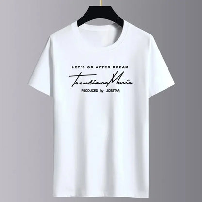 Crewneck Slim Fit Casual Summer T-shirt