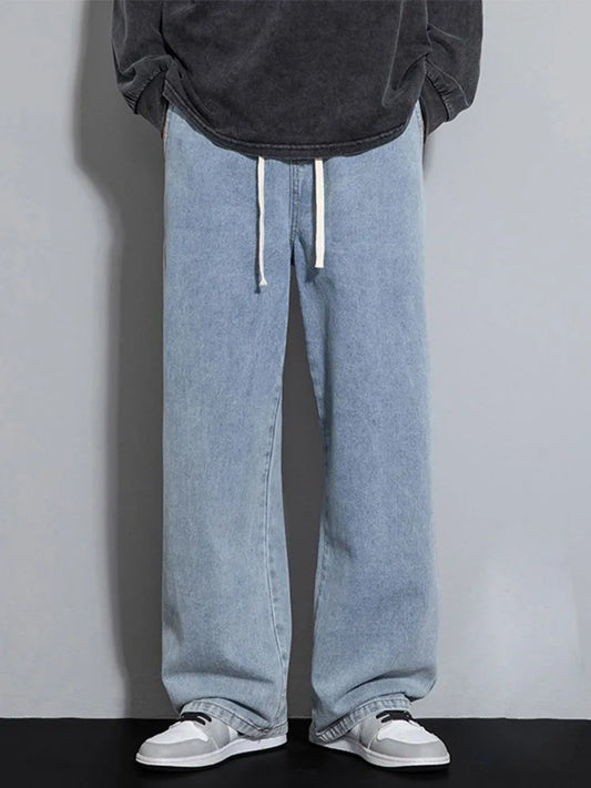 Loose Straight Wide Leg Streetwear Jeans