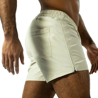Men's Quick Dry Sports Shorts with Zipper