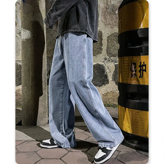 Hip-Hop Baggy Wide Leg Street Jeans