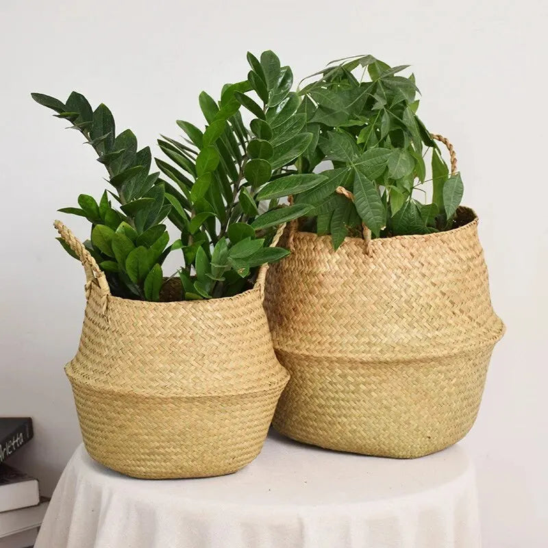 Organizer Folding Rattan Seagrass